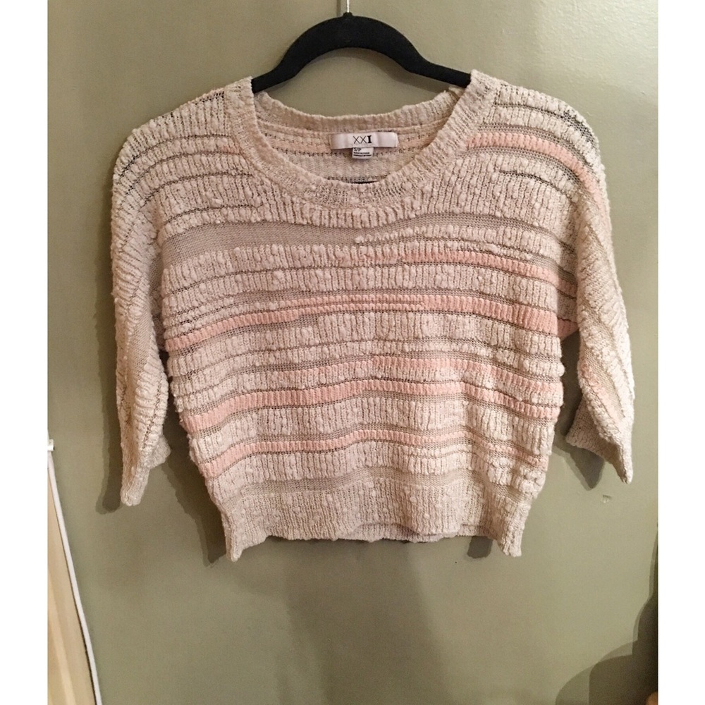 F21 Quarter Sleeve Blouse 💛